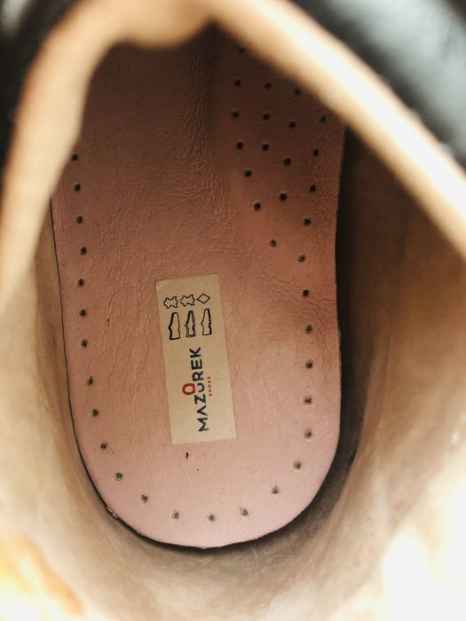 Buty Mazurek skórzane r. 31 czarne