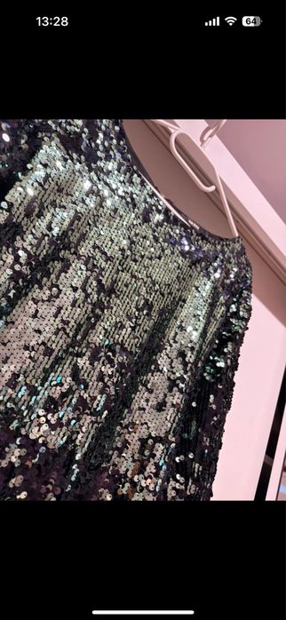 Sukienka mini w cekiny roz. L