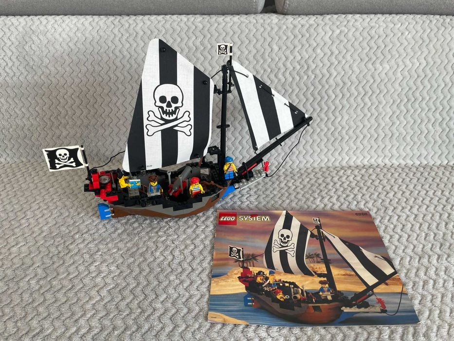 Lego 6268 Piraci Renegade Runner = kompletny 100% + instrukcja