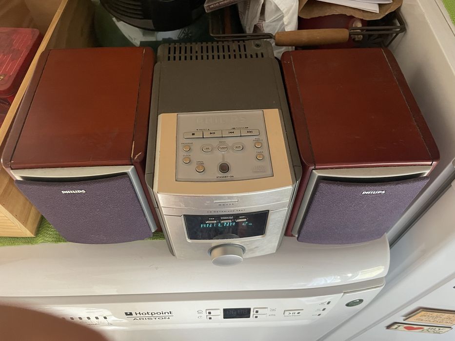Radio com leitor CDs Philips