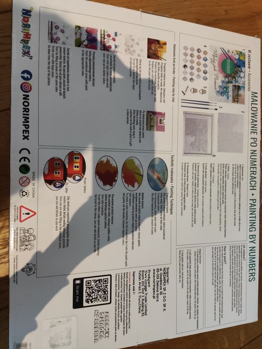 Malowanie po numerach NOWE