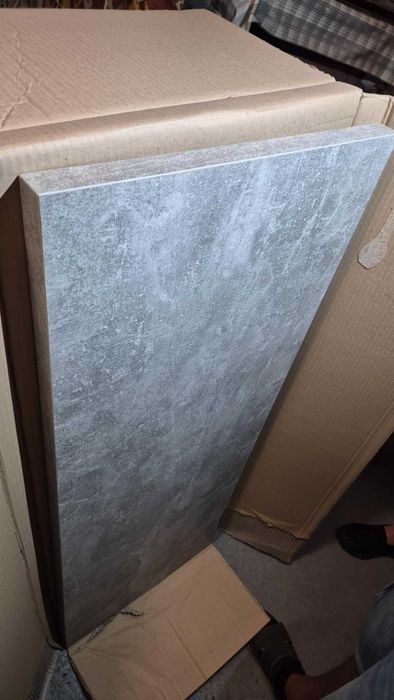 Blat łazienkowy Torino 120x47 beton