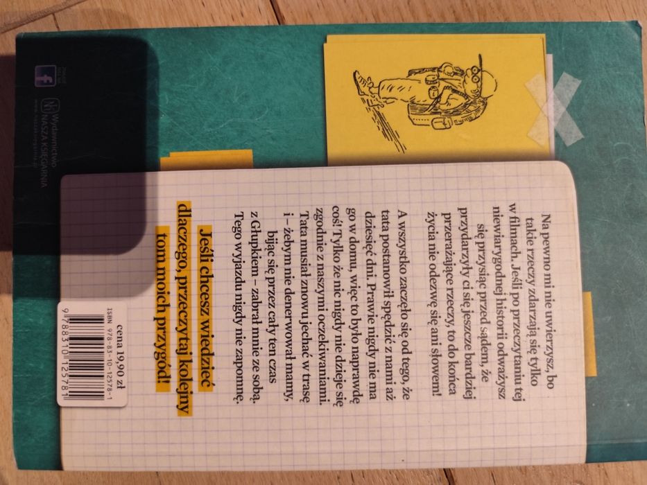 Książka Mateuszek w trasie
