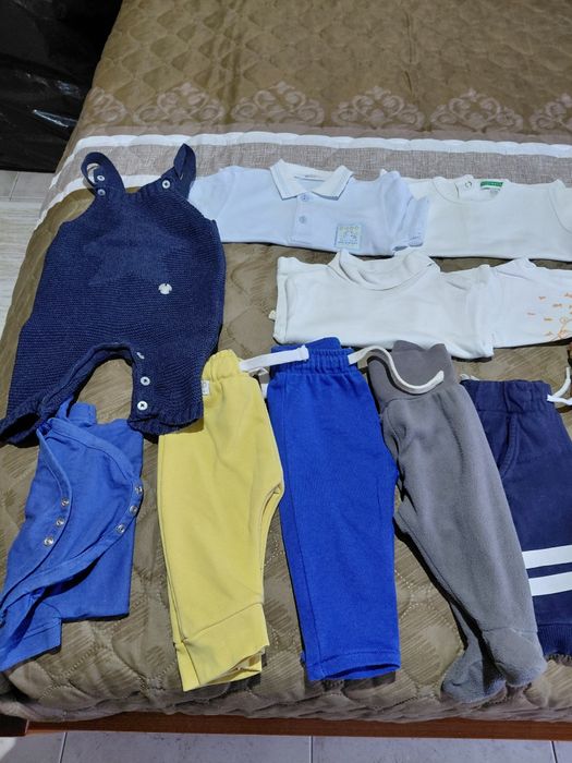 Conjunto de roupa para bebé de 1 /3 meses