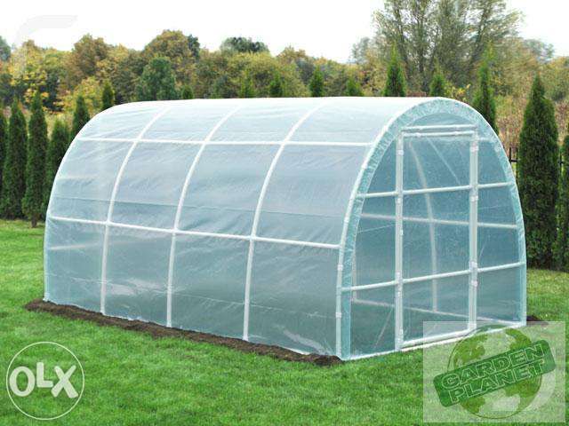 Tunel foliowy Szklarnia PCV 6x2,2 folia 4-sez UV4