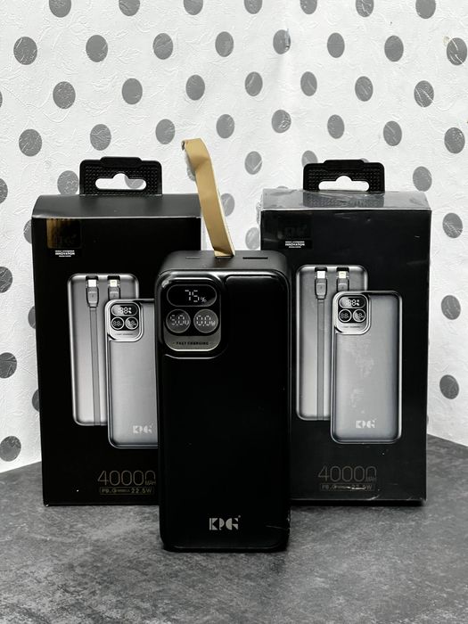 Повербанк 30000mAh с быстрой зарядкой Power Bank King Power