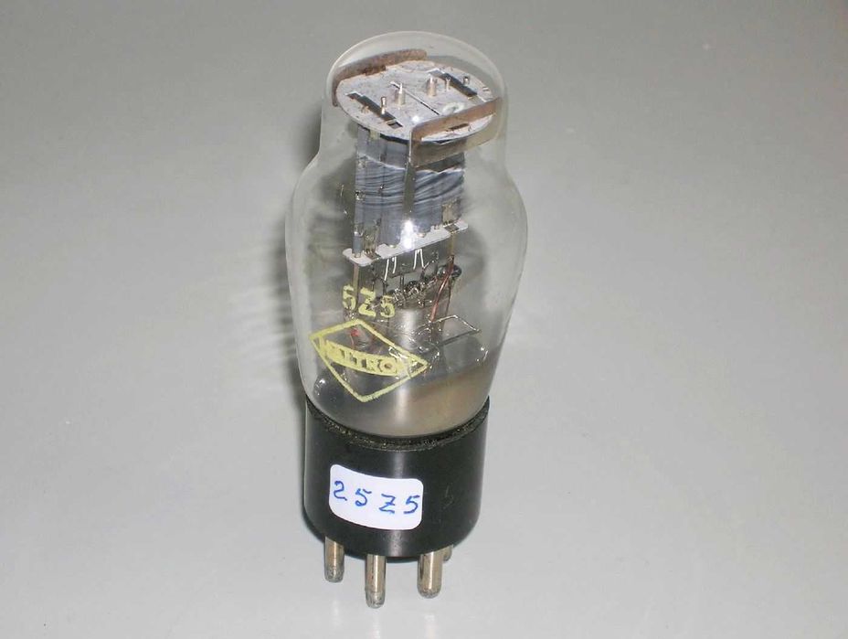 Válvula electrónica rectificadora 25Z5