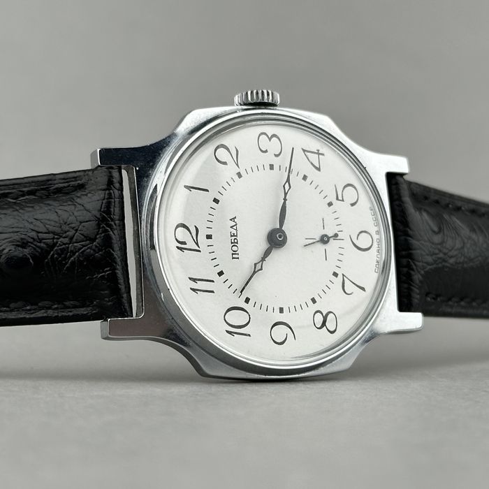 Zegarek vintage Pobeda – Classic Arabic | męski | naręczny | USSR