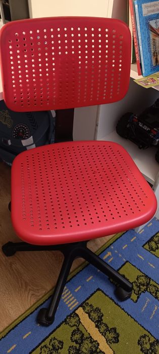 Krzesło fotel kręcony do biurka małe