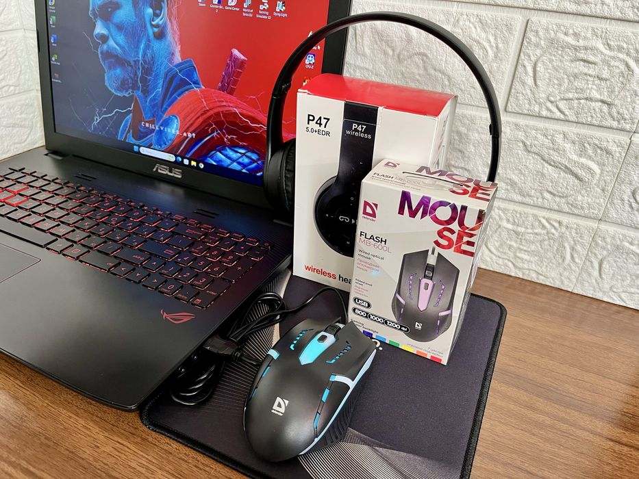 Asus ROG Core i7 + 16Gb + NVIDIA GTX + игры + комплект