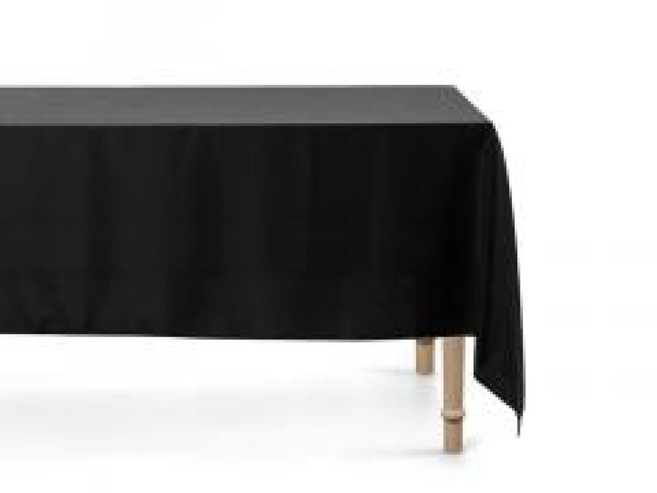 Obrus czarny 180x300cm PartyDeco