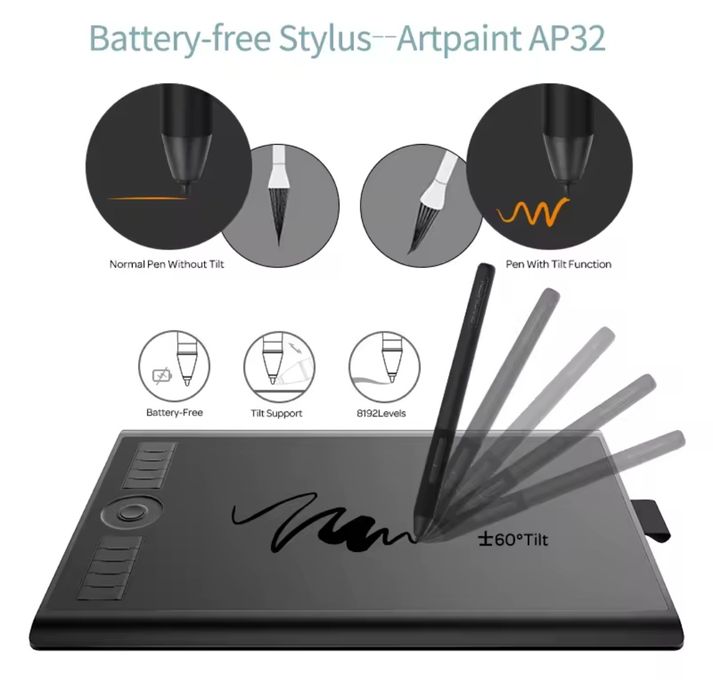 Tablet Gráfico GAOMON M10K Pro