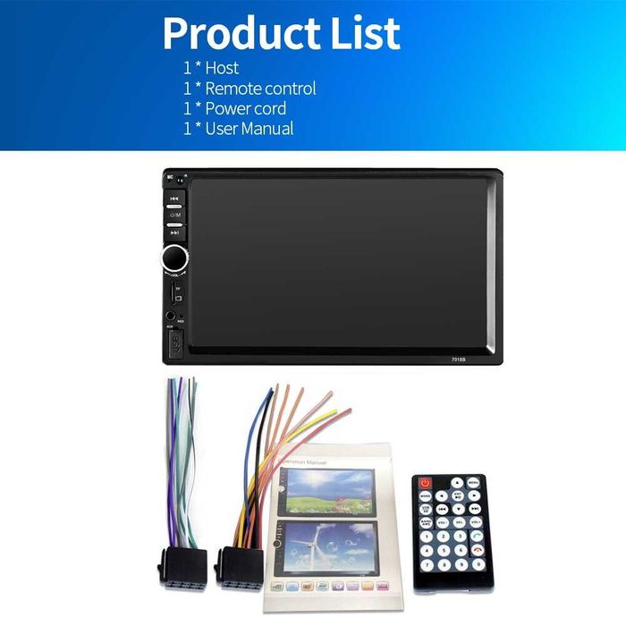 Radio samochodowe 2DIN Car Play Android Auto BT AUX Okazja !!