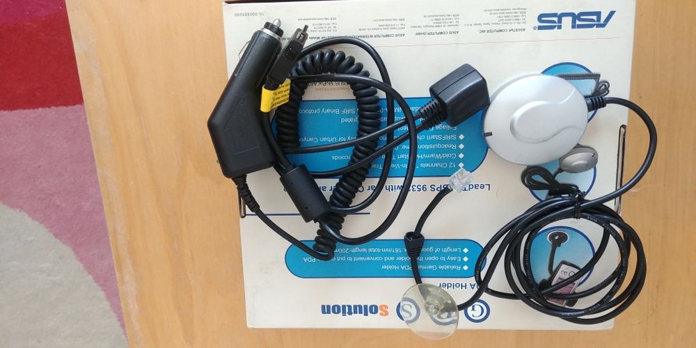 Antena gps Leadtek z ładowarką do PDA