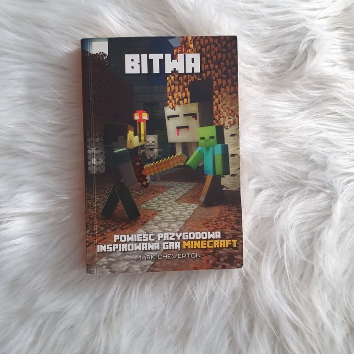 Książka Minecraft. Bitwa, Powieść przygodowa inspirowana grą