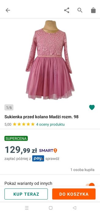 Sukienka Madżi, r.98