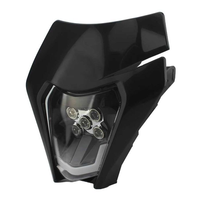 Farol LED Universal para Moto KTM EXC SX - 4200LM 12V Motocross Enduro
