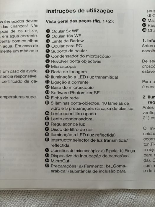 Microscopio Biolux NV