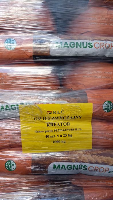 Owies jary KREATOR C1 25kg