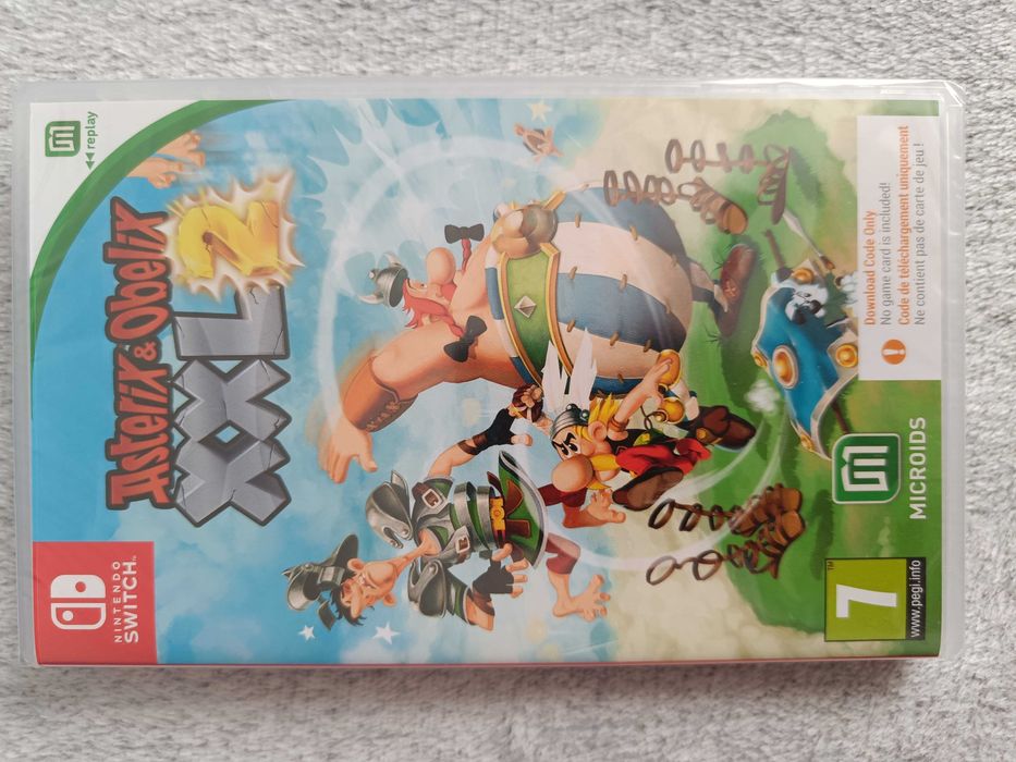 Asterix & Obelix XXL 2 SWITCH NOWA Kod w pudełku