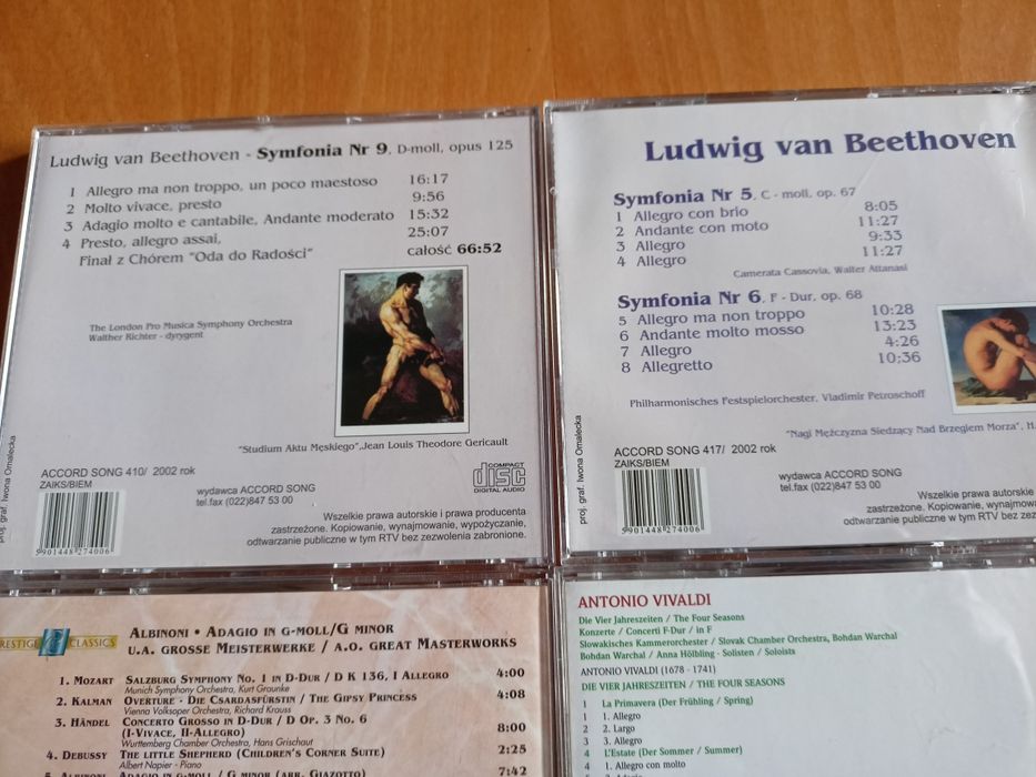 Muzyka klasyczna na cd