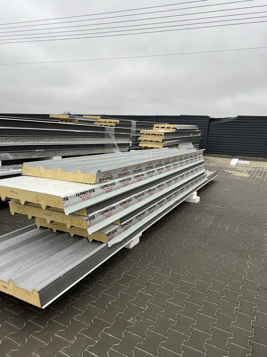 ТЕПЛОІЗОЛЯЦІЯ Дахові сендвіч панелі, покрівельні сендвіч панелі 2 сорт