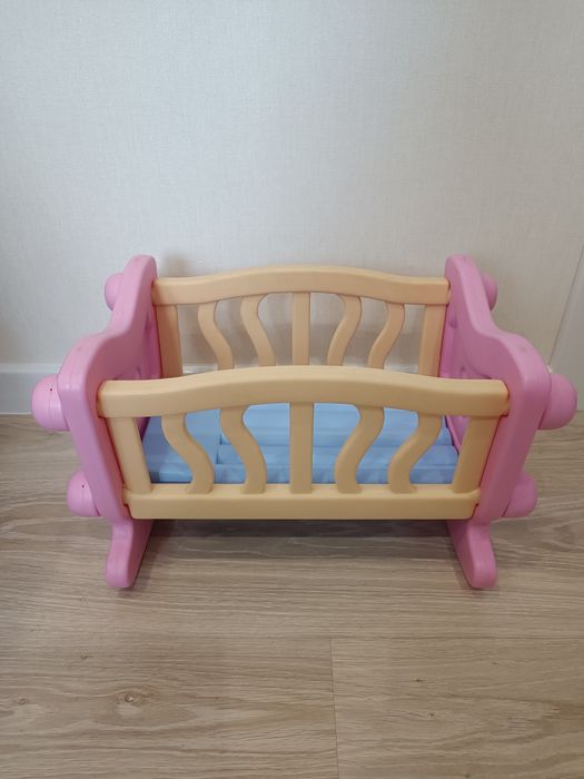 Ліжко для пупса, кроватка для куклы