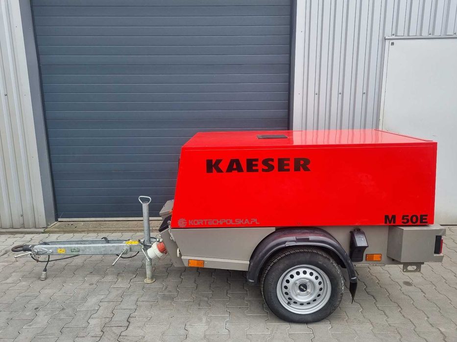 Kaeser M50E M46E 5m3/min 25kW elektryczny mobilny piaskowanie