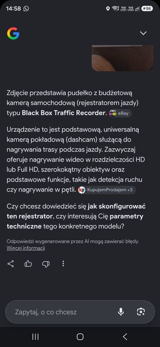 Kamera samochodowa