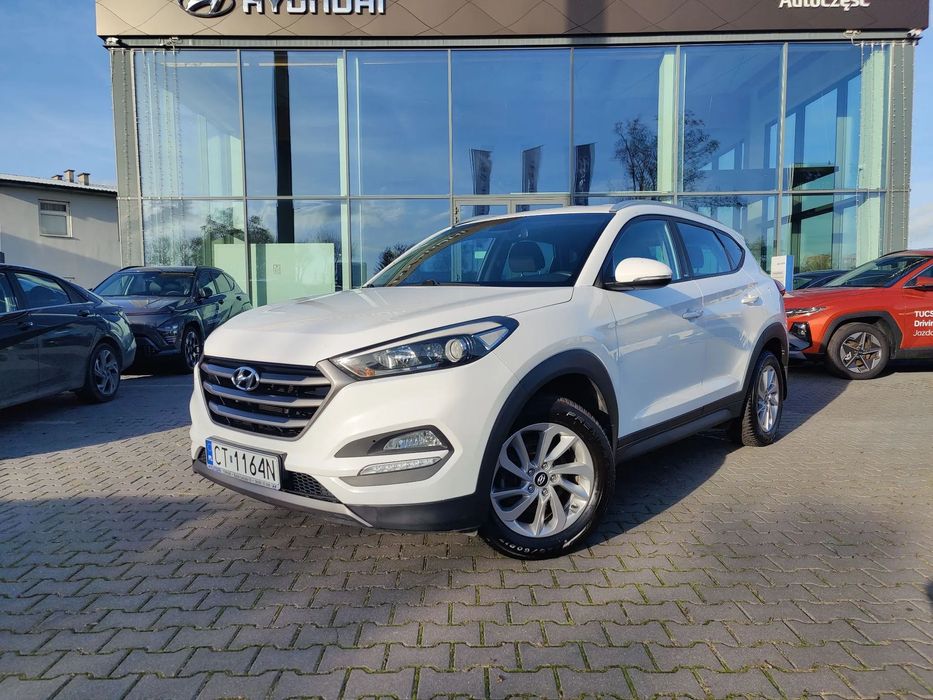 Hyundai Tucson 2016 1.6GDI 132KM 6MT GO! 261.342km Salon Polska 1wł Bezwypadkowy
