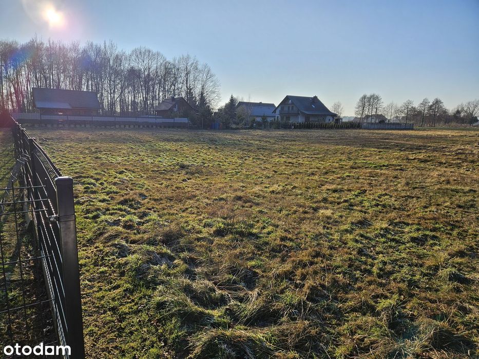 Działka budowlana 800 m² blisko lasu