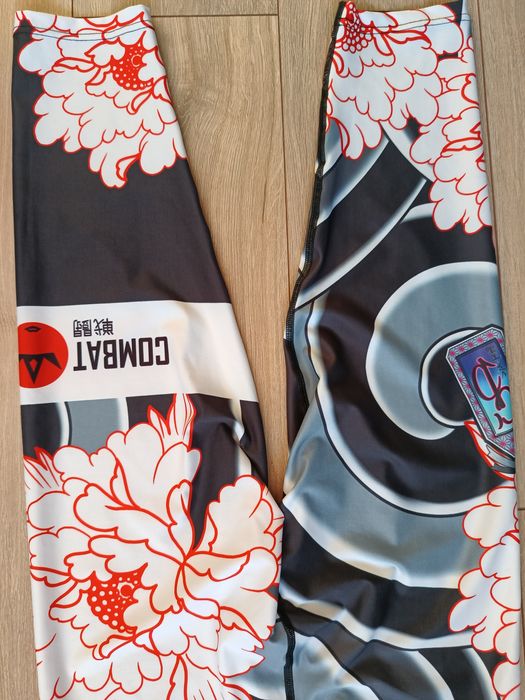 Damskie legginsy 2XL sportowe Combat Dollies 3/4