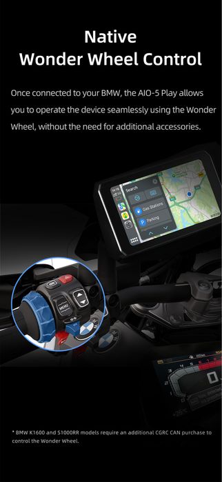 Мото навігатор Chigee AIO-5 Play BMW Edition