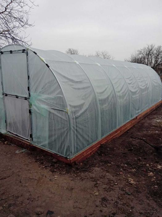 Теплиця КОМБІ під плівку парник каркас Білгород-Дністровський