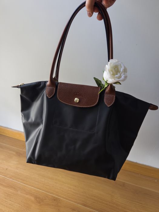 Torebka longchamp le pliage szara