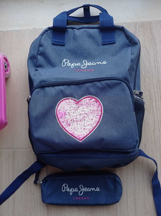 Trolley Movom c/ mochila e estojo Pepe Jeans