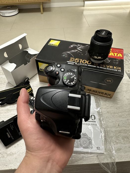 Фотоапарат Nikon D5100+18-55mm.