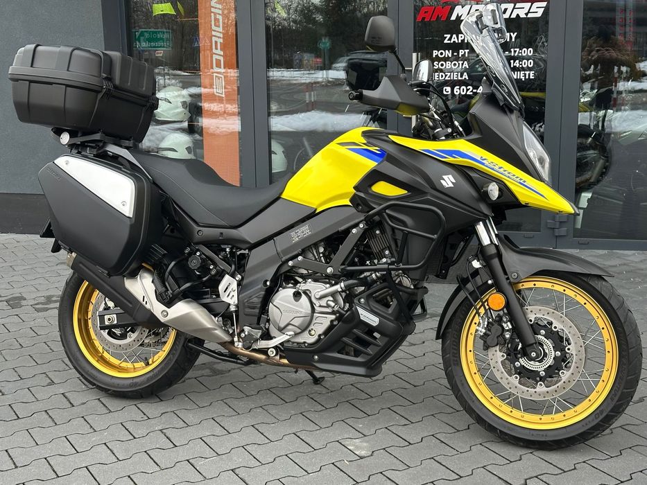 Suzuki V-STROM DL 650 XT 02/2024 Fabryczny STAN+Doposażenie 3Kufry DOSTAWA GRATIS !