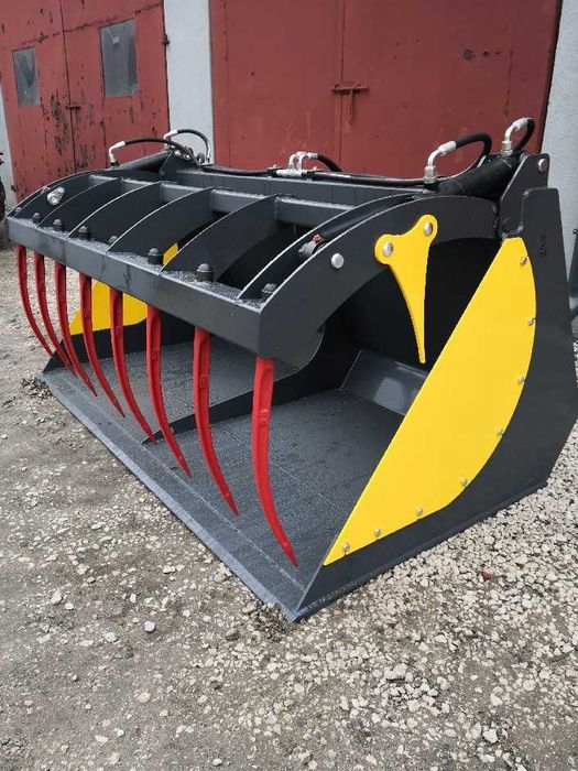 Zamiatarka 240 cm mocowanie Sanderson Fendt Doosan