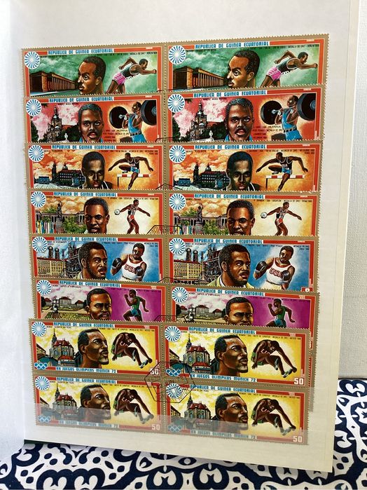 Album de selos formato A 4. Tematicos.