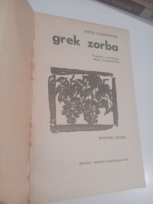 Nikos Kazantzakis Grek Zorba