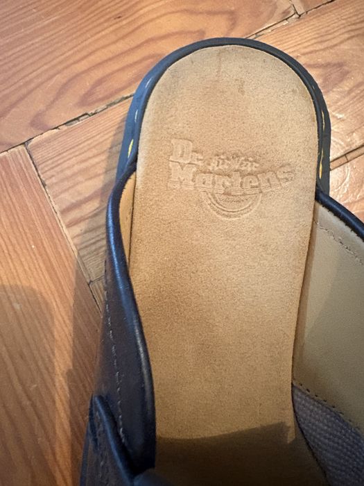 Dr Martens mules pretas originais