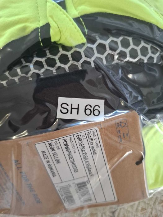Shimano Windflex Męska kurtka kolarska - neon yellow roz. XS