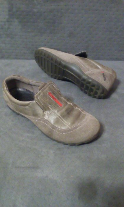 Кросівки мокасини шкіряні  Ecco р.37
