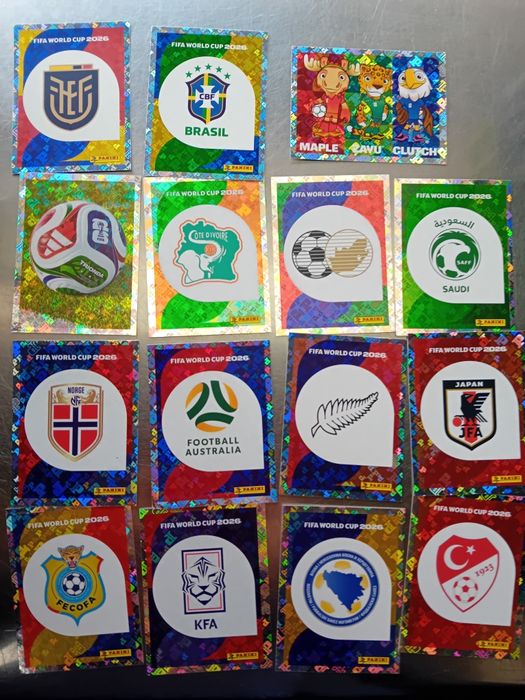 Cromos do mundial