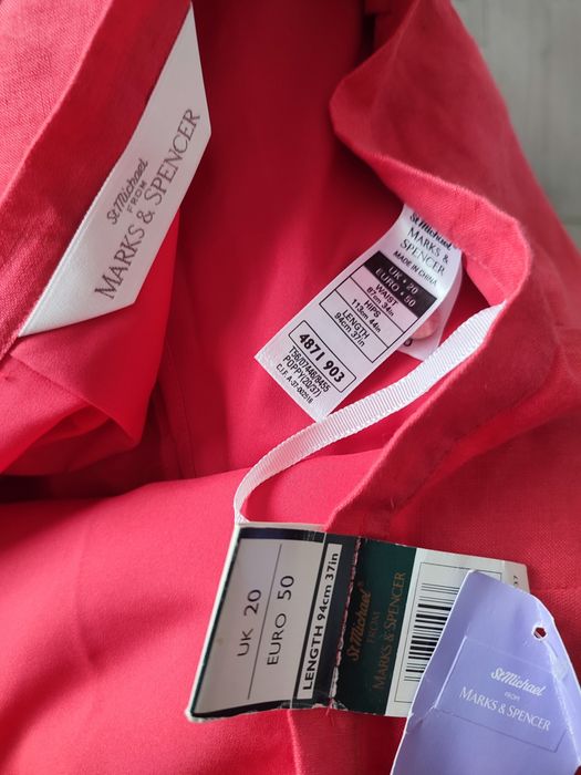 юбка спідниця  льон 54 (3XL)
