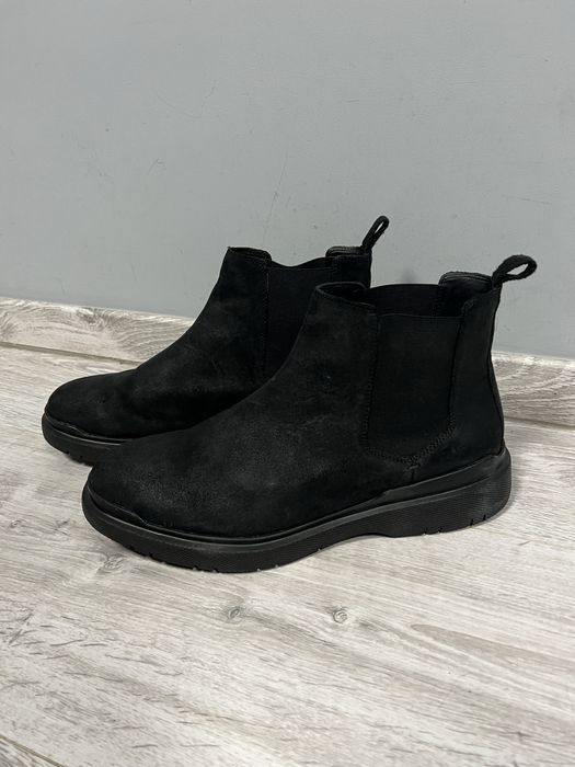 Шкіряні черевики челсі massimo dutti