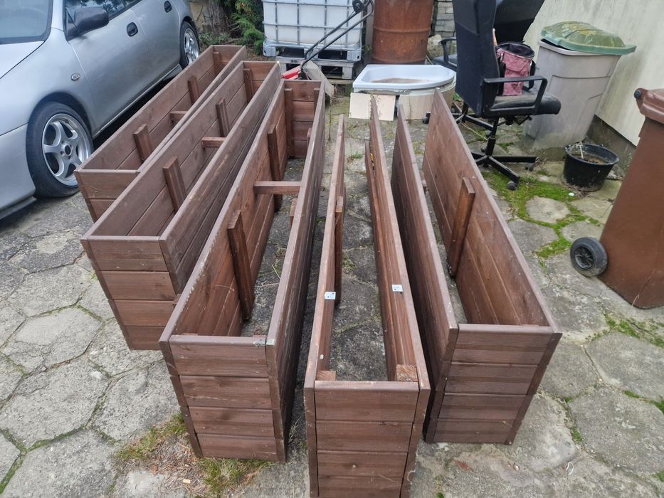 Donice ogrodowe - tarasowe