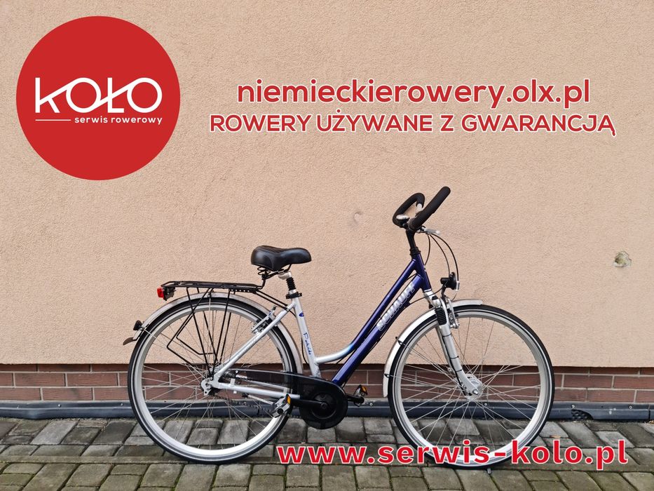 Rower damski damka SCHAUFF koła 28 SHIMANO NEXUS aluminium rabat