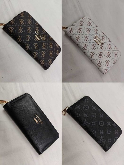 Portfel damski suwak Louis Vuitton Guess portfele nowość